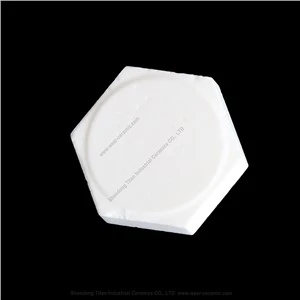 Slidbestandig aluminiumoxid keramisk liner